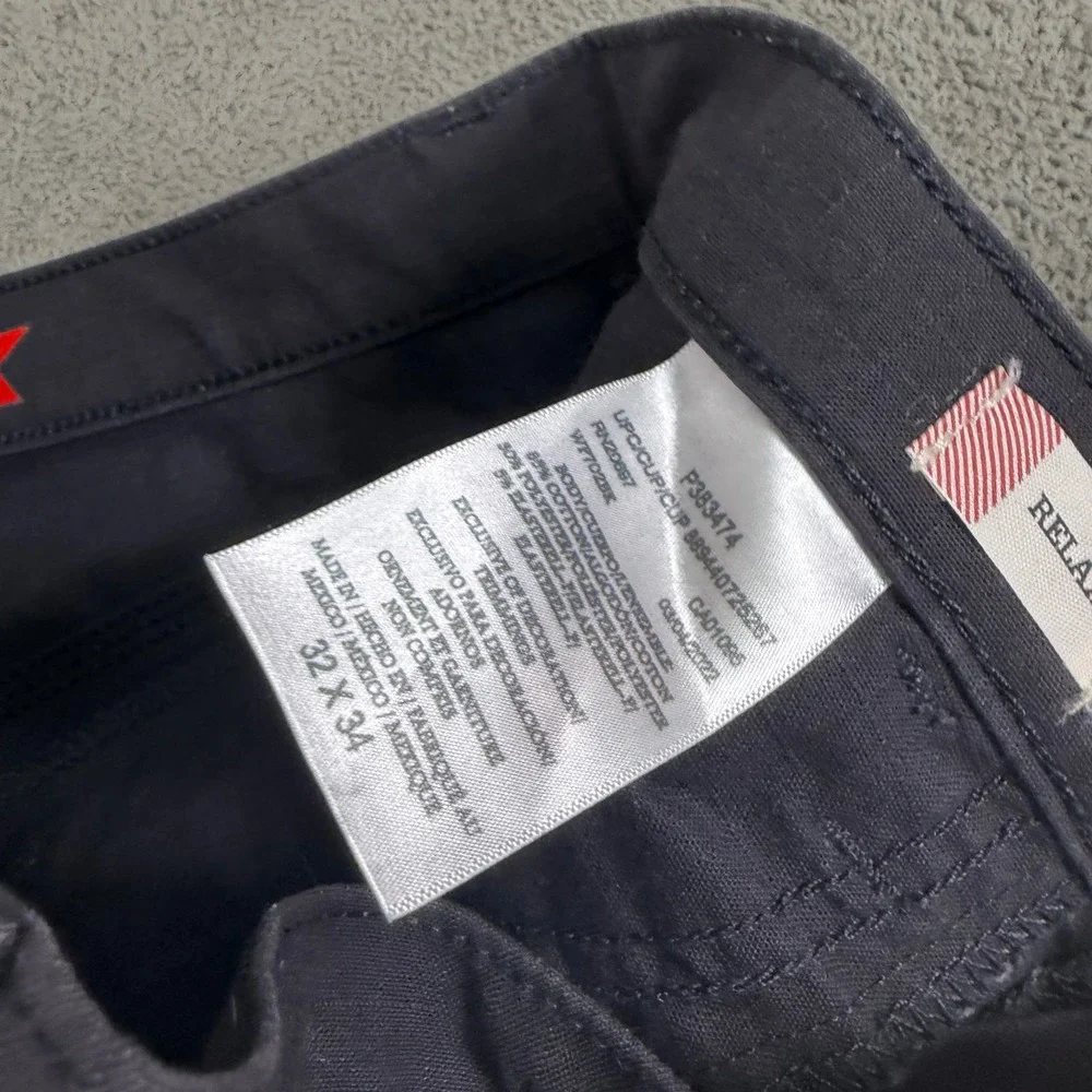 Dickies Flex Relaxed Fit Cargo Pants Black Mens WP702BK Workwear Utility Trouser